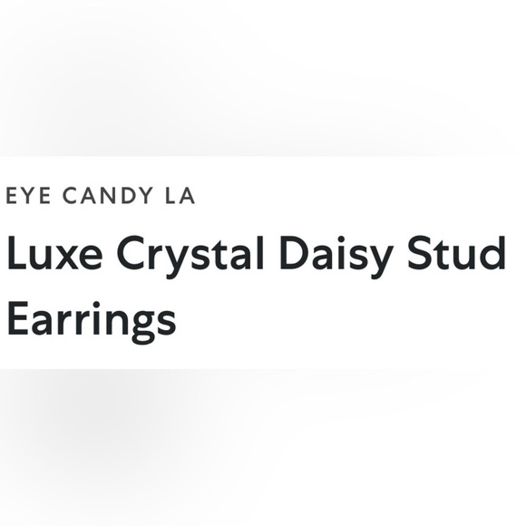 Saks of 5th Luxe Crystal Flower Stud Earrings - Picture 16 of 16